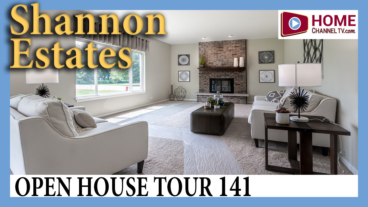 Open House Tour 141 - Homes at Shannon Estates in New Lenox, IL by Hartz Homes