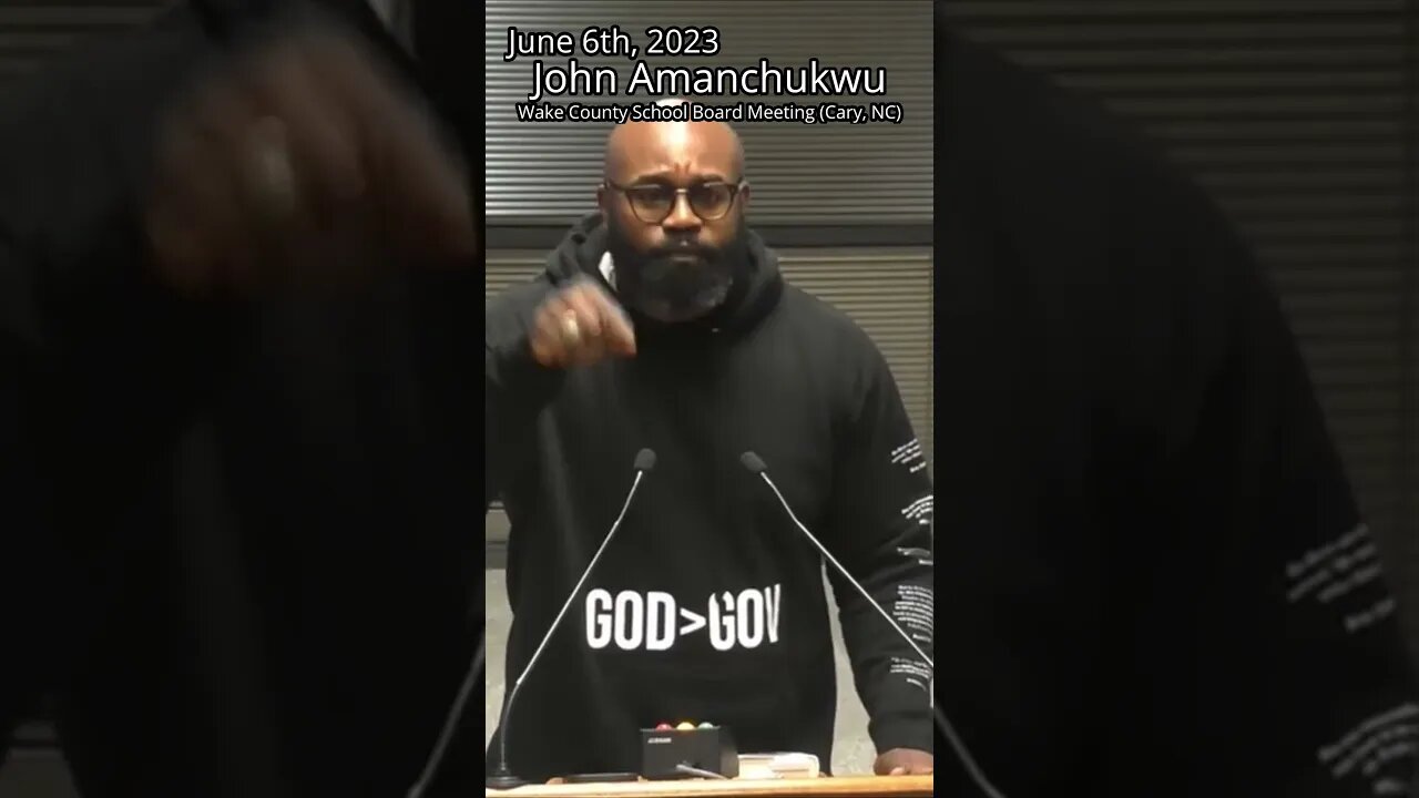 (3/3) John Amanchukwu Public Comment (06-06-2023) #shorts #shortsfeed #news #politics #school