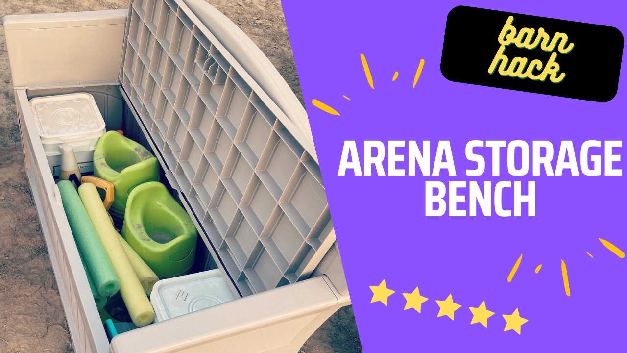 Arena Storage Bench