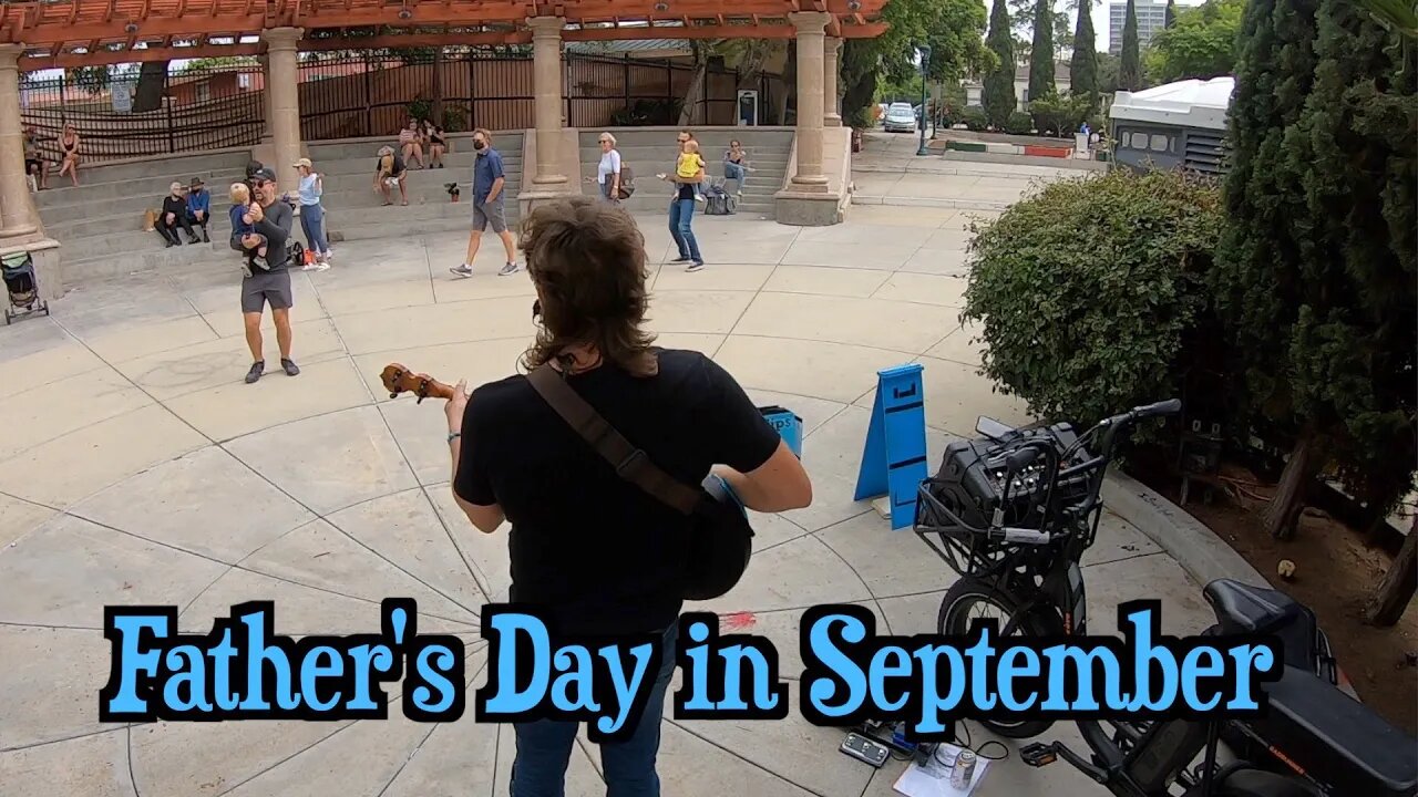 Father's Day In September - Hallelujah by Leonard Cohen #buskerlife