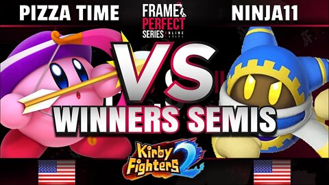 FPS5 Online - Pizza Time (Archer) vs. ninja11 (Magolor) - Kirby Fighters 2 Winners Semifinals