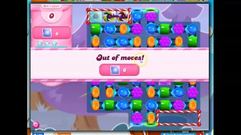 Candy Crush Level 6241 Audio Talkthrough, 25 Moves 0 Booster