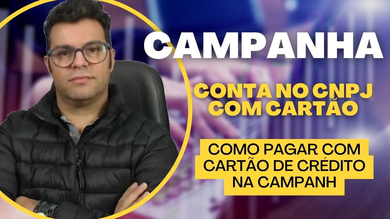 😗 Campanha Eleitoral, Conta com Cartão de Crédito, TSE, TRE, Prestação de Contas 😗