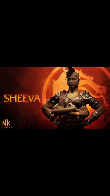 MK11 SHEEVA FATAL BLOW BATTERED AND BROKEN