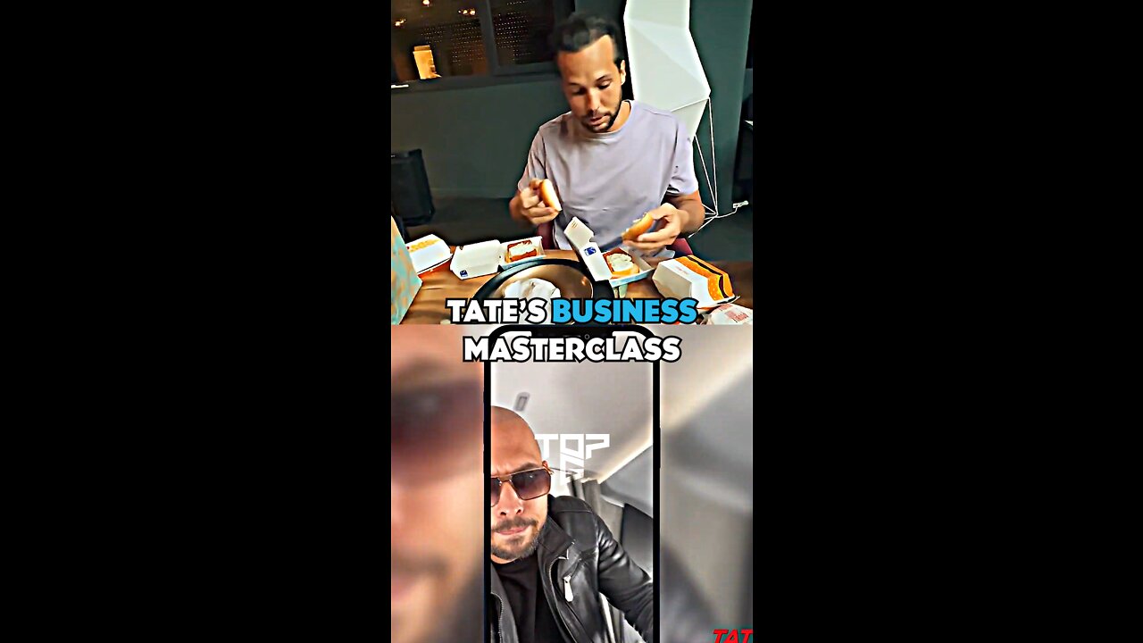 Tate's Business Masterclass (McDonald's Recipe)