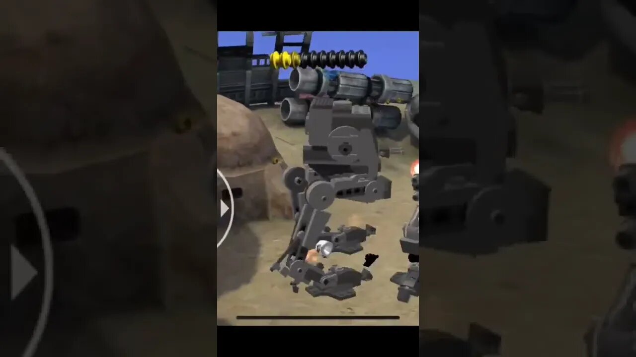 AT-ST Vehicle Gameplay - LEGO Star Wars: The Complete Saga