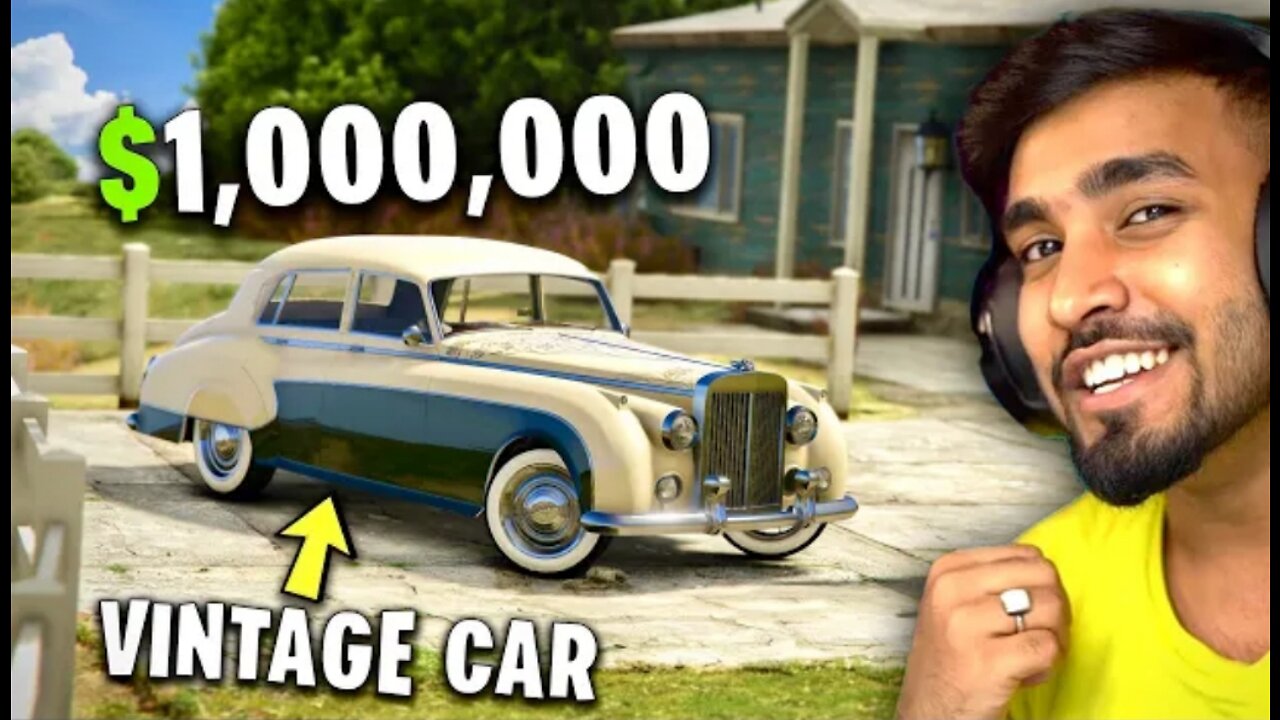 STEALING AN OLD VINTAGE CAR