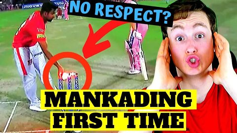 AMERICAN REACTS TO CRICKET MANKADING (bad sportsmanship?)