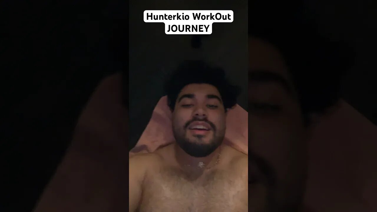 My workout journey begins now… The Hunt Begins w/ #hunterkio #workout with #betterme