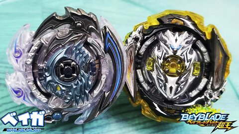 HOLLOW DEATHSCYTHER .12A.HA' 4A vs INFINITE ACHILLES .Dm' 1B - Beyblade Burst ベイブレードバースト