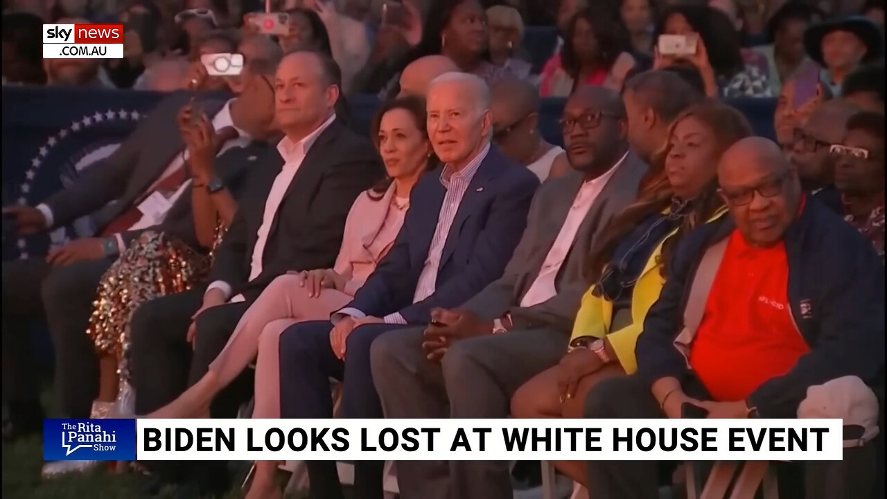 Biden's Awkwardness at the White House Juneteenth Celebration