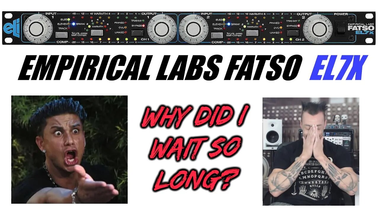 The FATTEST Analog Saturator: NEW FATSO EL7X (Hardware) MixbusTv in Depth Demo Review