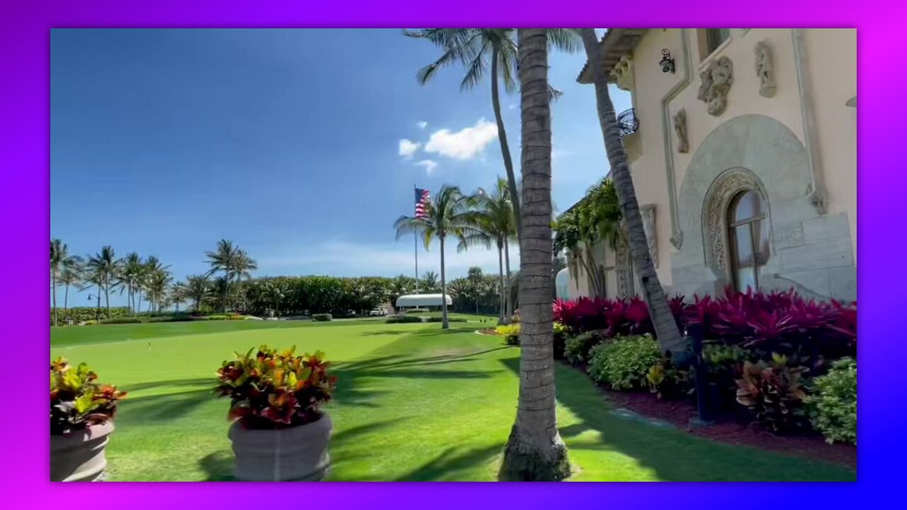 TRUMP - DAN SCAVINO POST - MAR-A-LAGO TO WACO, TX