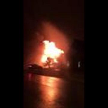 Video Shows Fire At Mt. Juliet House; Possibly Caused By Lightning