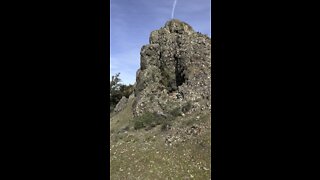 View and Wind from Mount Diablo North Peak