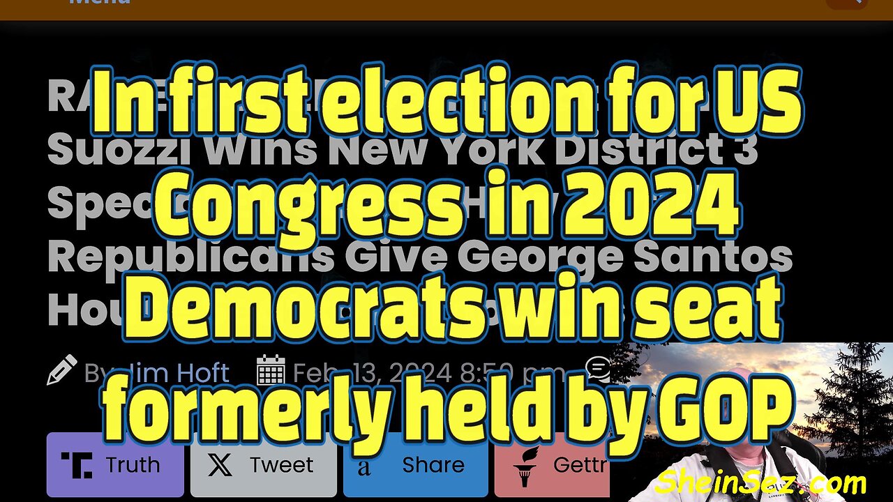 In first election for US Congress in 2024 Democrats win seat formerly held by GOP-#441