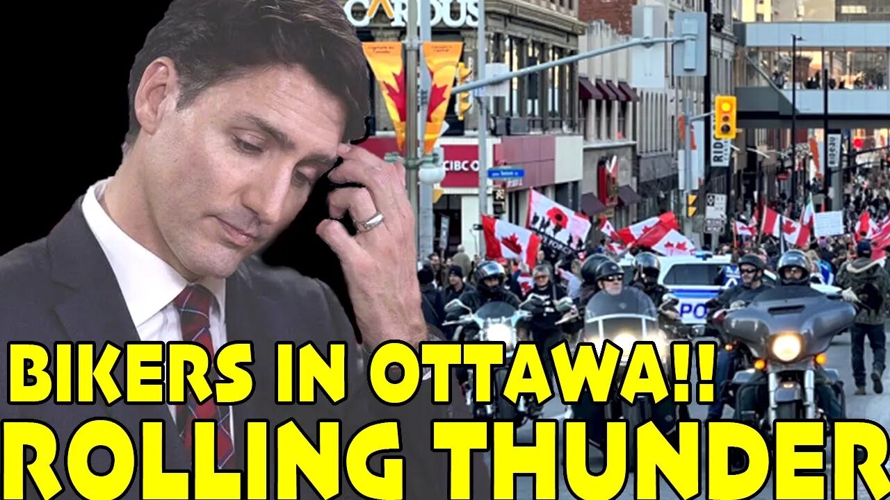 ⚡️ROLLING THUNDER SET BACK⚡️ - OTTAWA 🚔 POLICE BLOCKADE