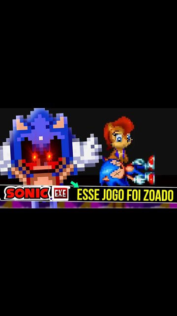 JOGO zoado das MENINAS do SONIC ?! | Sally.exe Phobia Renewal #shorts