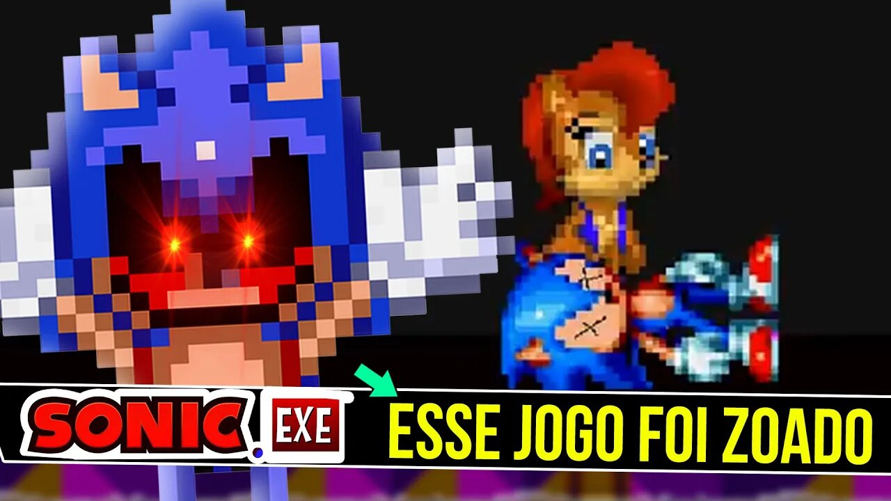 JOGO zoado das MENINAS do SONIC ?! | Sally.exe Phobia Renewal #shorts