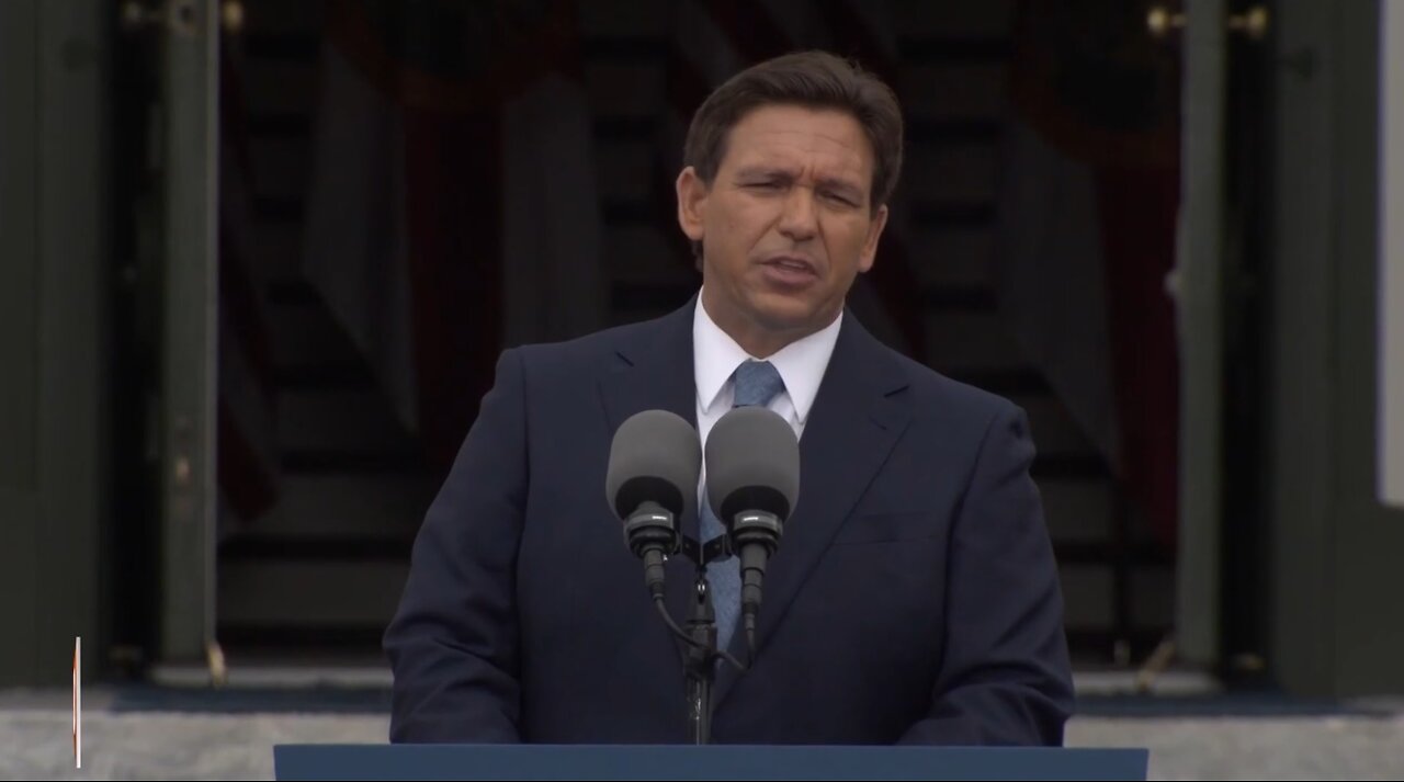 LIVE: FL Governor Ron DeSantis’s Inauguration: “The Free State of Florida”...