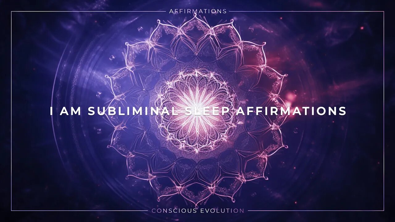 I AM Subliminal Sleep Affirmations & Meditation Music for Healing & Manifestation | 432Hz