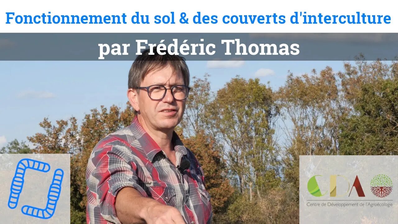 Fonctionnement du sol & des couverts d'interculture, par Frédéric Thomas