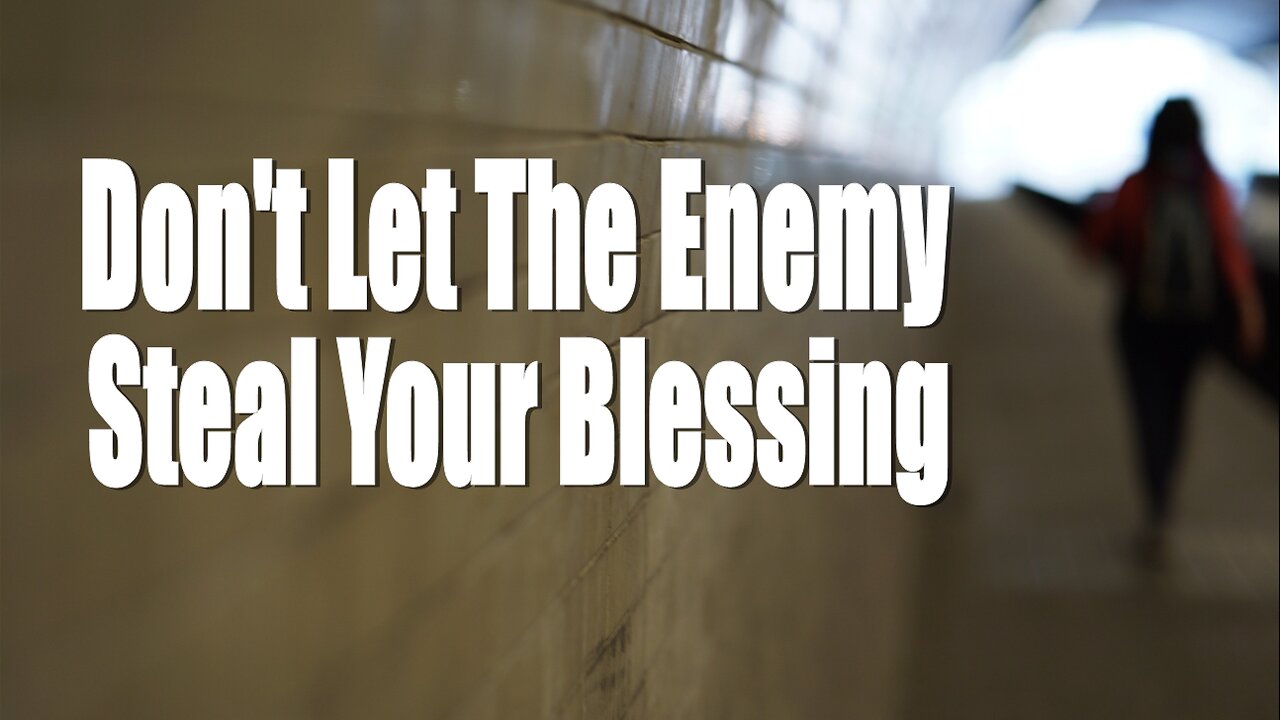 Don't Let The Enemy Steal Your Blessing - John 3:16 C.M. Thursday Service LIVE Stream 5/23/2024