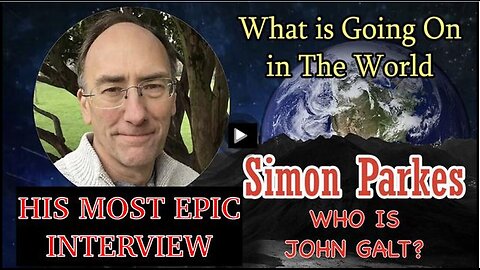 SIMON PARKES W/ MOVING FROM DARKNESS TO LIGHT. HOPE ABOUNDS AS WE MOVE FORWARD JGANON SGANON
