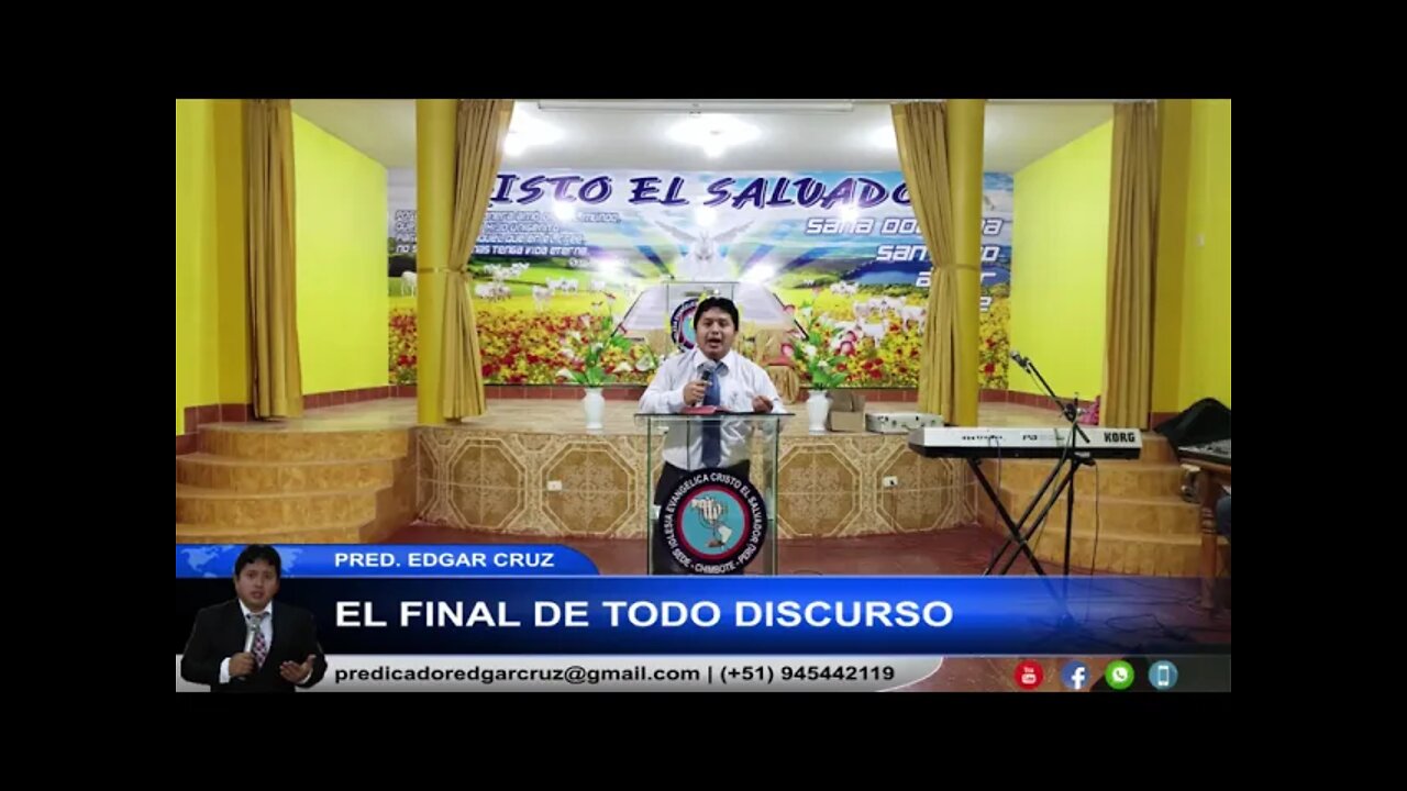 El Final de todo Discurso - EDGAR CRUZ MINISTRIES