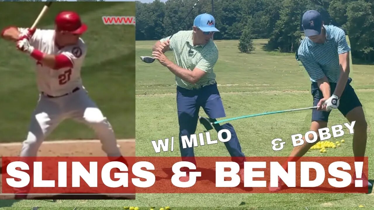 SLINGS AND BENDS, The KEY to OPEN POWER Be Better Golf w Milo Lines, PGA