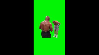 Jake Paul Bowing to Mike Tyson | Green Screen