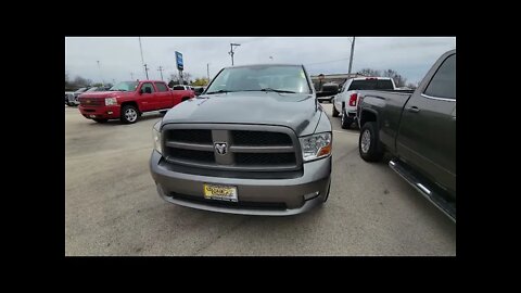 2012 DODGE 1500 ST 4x4