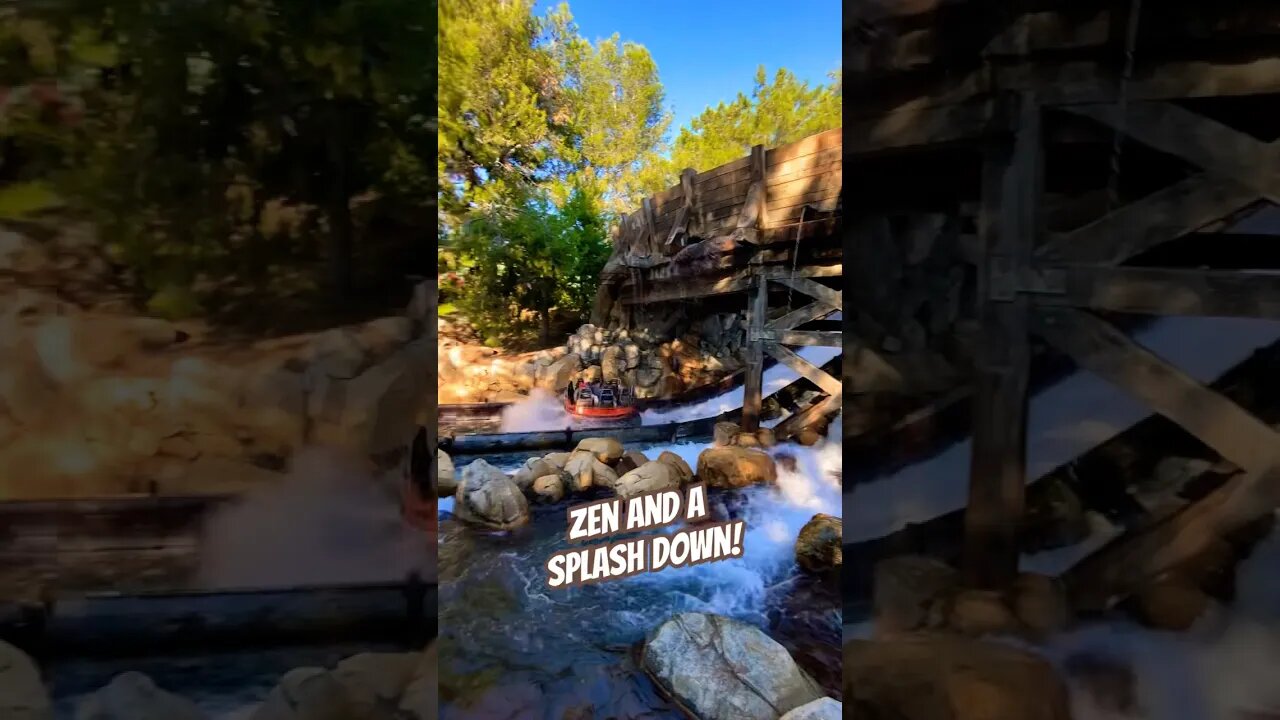 Grizzly River Run at DCA #californiaadventure #grizzlyriverrun #raftride #zen