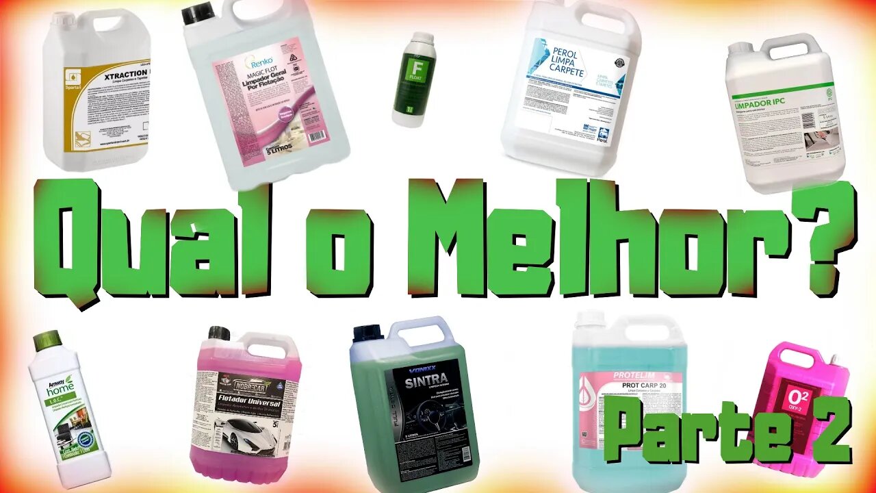 Qual o melhor produto pra limpeza? Parte 2.