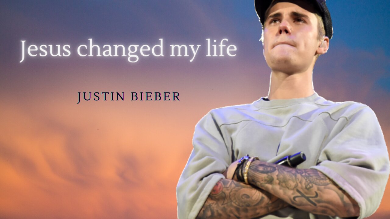 Justin Bieber cries saying, "Jesus Changed my life."