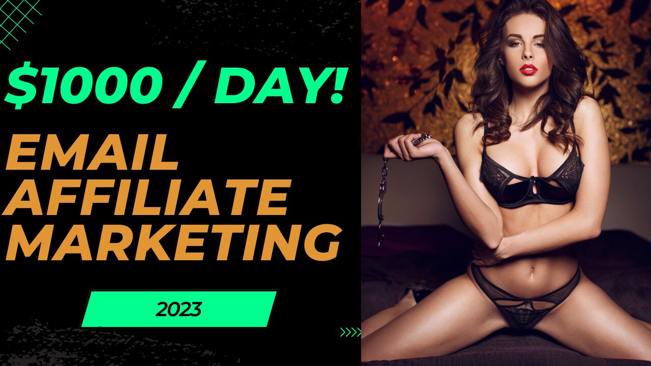 Email Affiliate Marketing Secrets 2023 🔥🔥 Make Money Today!!