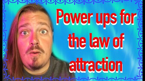 POWER UPs for the Law of Attraction. 🔥🔥 how to take your power back!!