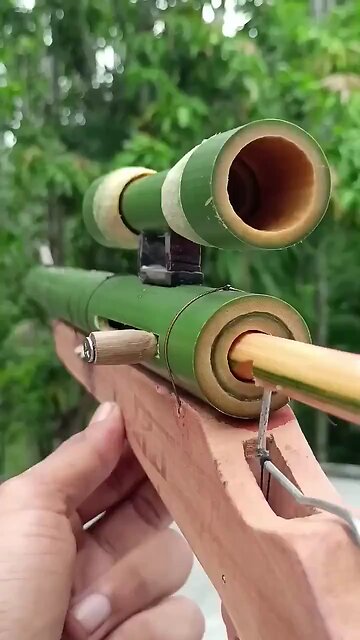 wooden gun