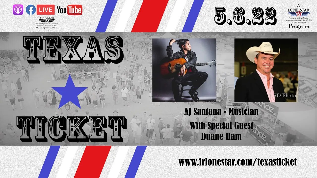 5.6.22 - "Texas Ticket, Rocks The Bells" - Texas Ticket