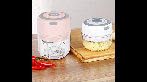 1. Electric Food Chopper( $5.70 )only