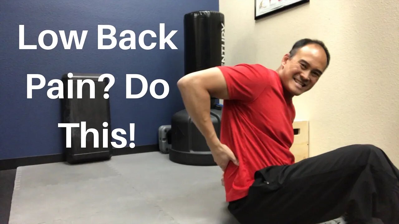 Low Back Pain/Tightness/Spasm? Do This! | Dr Wil & Dr K