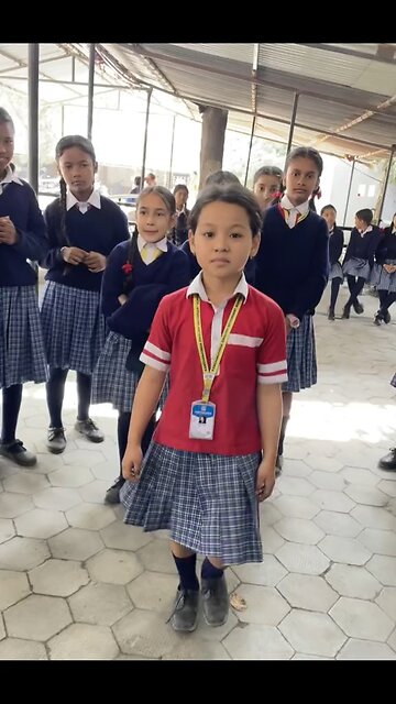 Talented from childhood #schoolgirl