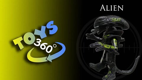 Alien Xenomorph Minimates - Toy Action figure video review 360 #shorts