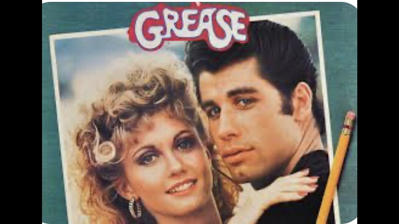 Grease on set rare interview John Travolta Olivia newton john