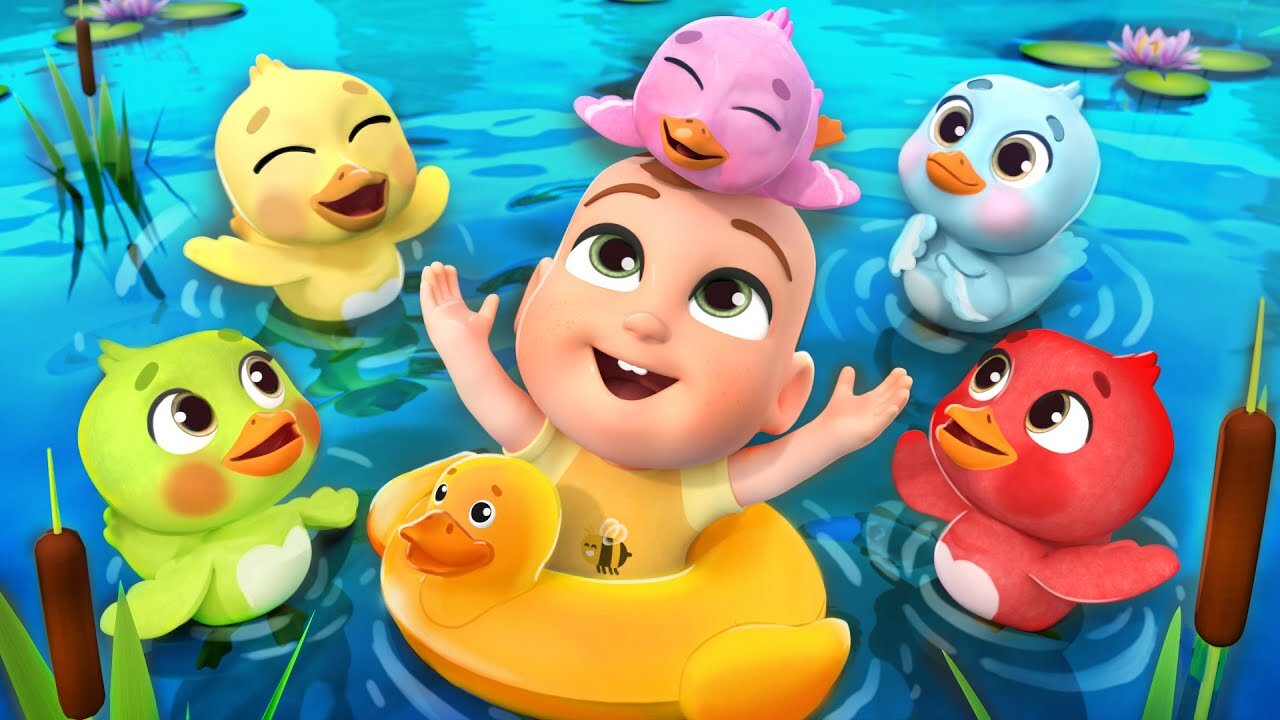 Quack Quack Quack Ducks! 🦆 | Lalafun Nursery Rhymes & Original Kids Songs