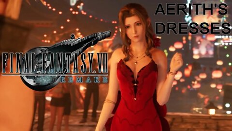 Final Fantasy VII Remake (PS4) - Aerith's Dresses