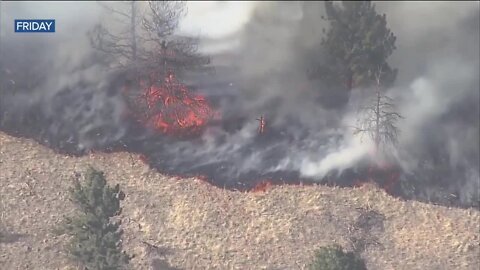 Homes near 37E Fire in Larimer County narrowly spared by flames