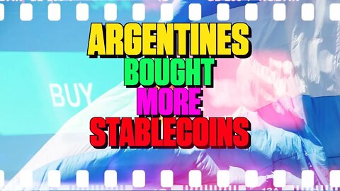 Argentines Bought More Stablecoin Last Weekend - 146