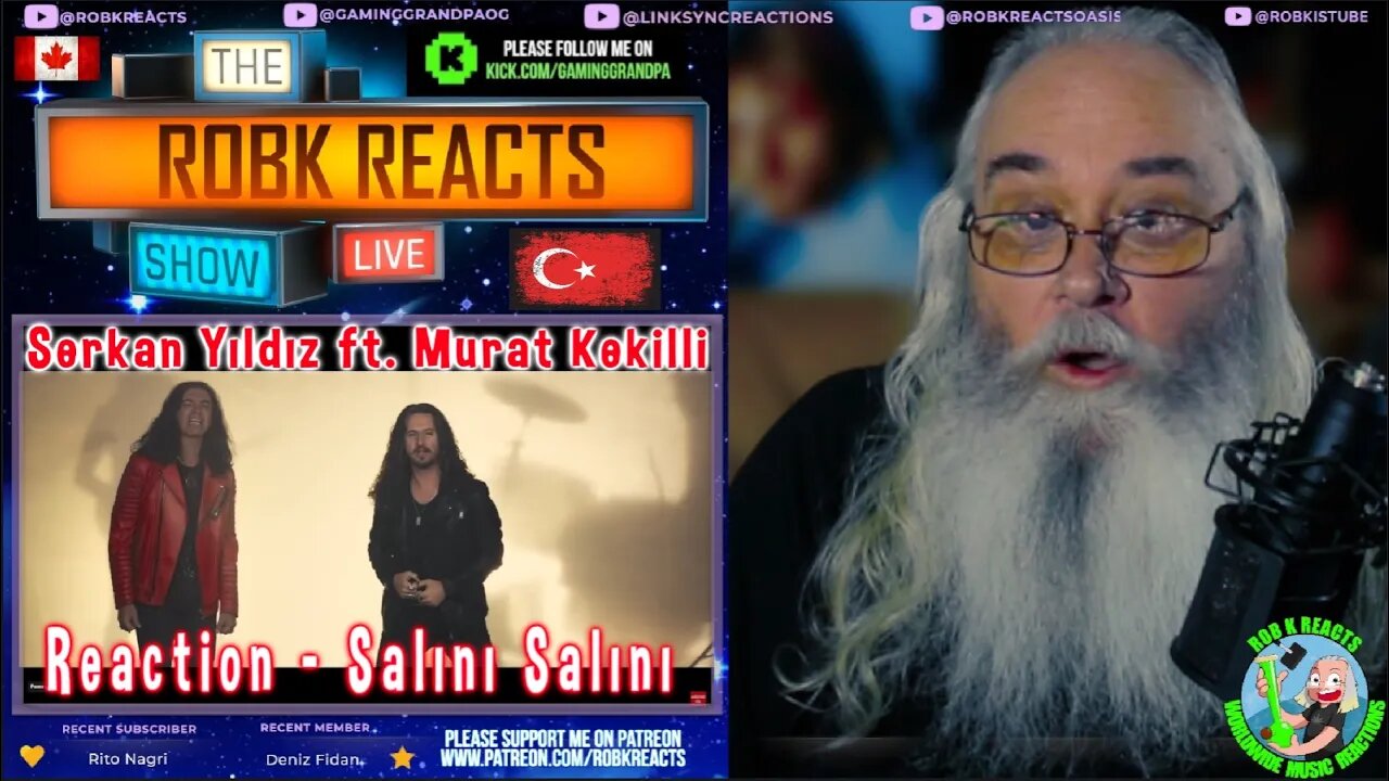 Serkan Yıldız ft. Murat Kekilli Reaction - Salını Salını | Mesmerizing Turkish Music Collab