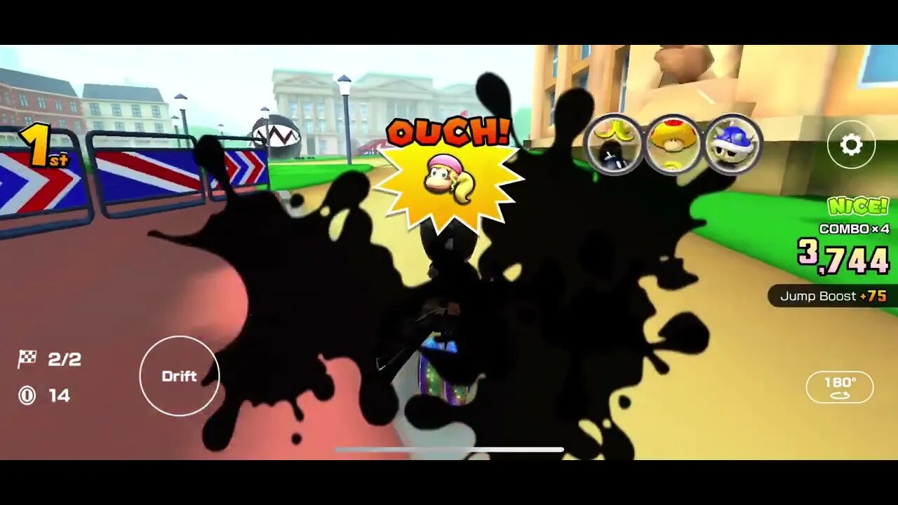 Mario Kart Tour - London Loop 2T Gameplay